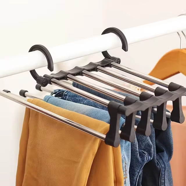 Multifunctionele broekenhanger 