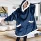 Ultracomfortabele grote plaid hoodie voor totale ontspanning 